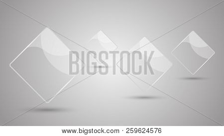 Abstract Background With Gray Elements, Stock Vector