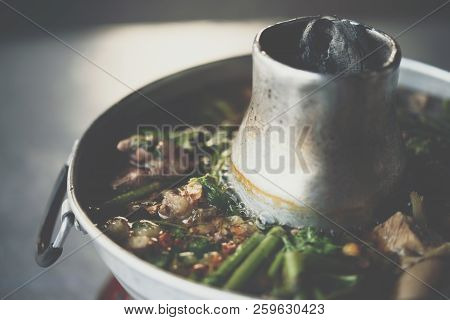 Braised Beef Clear With Meat Tendon Soup Stew