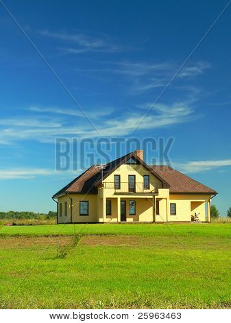 Piękny nowy dom (portret)