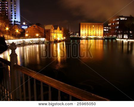 Nacht in Tapere, Finnland, Europa