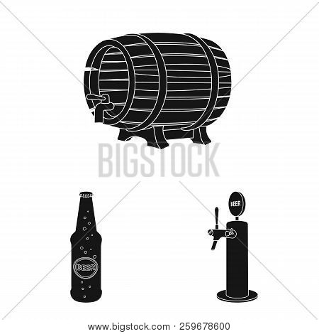 Vector Design Of Pub And Bar Icon. Collection Of Pub And Interior Vector Icon For Stock.