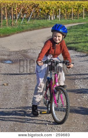 Girl In Wineyards