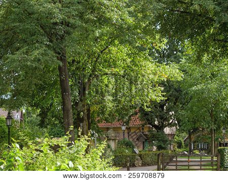 the small village of weseke in the german muensterland