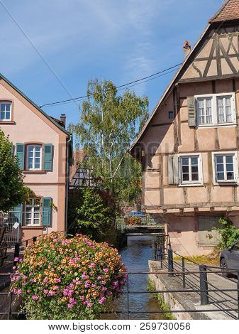 the City of wissembourg in the French alsace