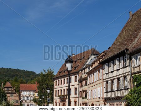 the City of wissembourg in the French alsace