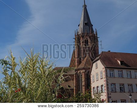 the City of weissenburg in the French alsace