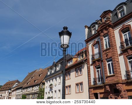 the City of wissembourg in the French alsace