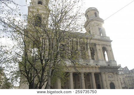 The Saint Sulpice Is A Roman Catholic Church In Paris, On The East Side Of The Place Saint Sulpice ,