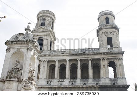 The Saint Sulpice Is A Roman Catholic Church In Paris, On The East Side Of The Place Saint Sulpice ,
