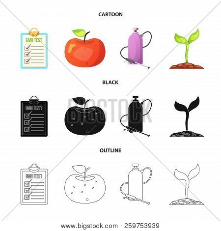 Vector Design Of  And  Symbol. Collection Of  And  Stock Vector Illustration.