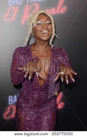 LOS ANGELES - SEP 22:  Cynthia Erivo at the 