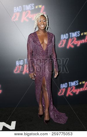 LOS ANGELES - SEP 22:  Cynthia Erivo at the 
