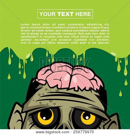 Design Templates For Posters And Backgrounds With Halloween Themes - Zombie