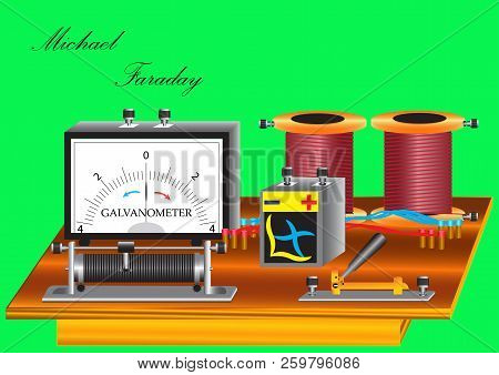 Physical Instruments On The Table For Conducting Experiments, Laboratory Robots, For Studying The In
