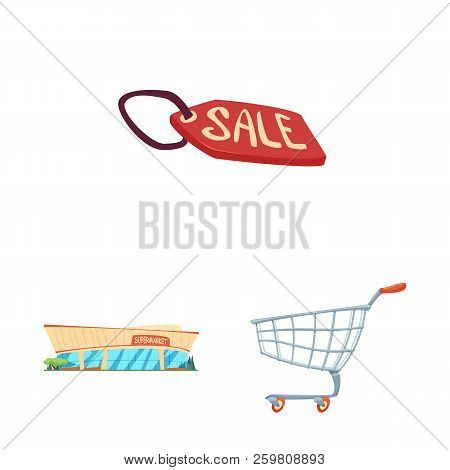 Vector Design Of Food And Drink Icon. Collection Of Food And Store Vector Icon For Stock.