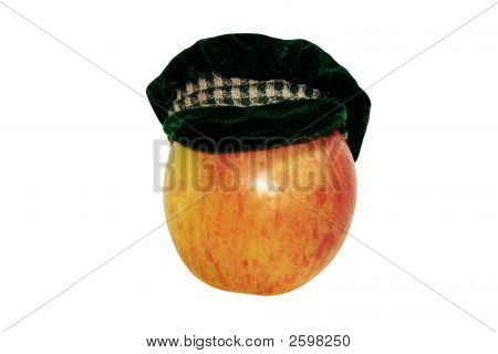 Apple In männliche Hut