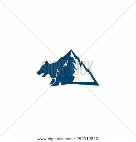 High Mountain Icon Logo Business Template Vector