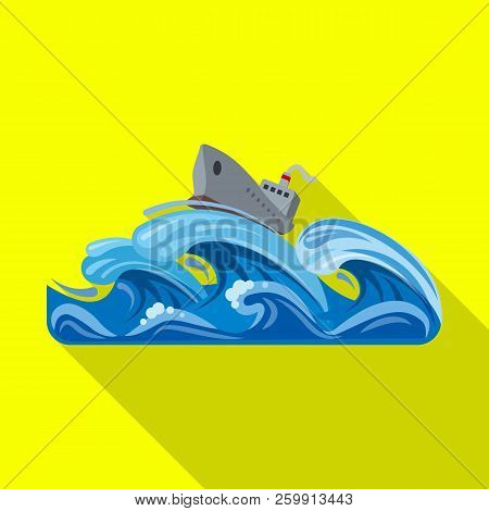 Isolated Object Of Natural And Disaster Icon. Set Of Natural And Risk Vector Icon For Stock.