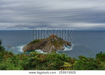 San Juan De Gaztelugatxe Church Ultra Long Exposure