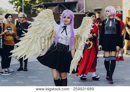 September 22, 2018 Kiev, Ukraine, Art Plant Platform. Festival Of Modern Pop Culture Comic Con.