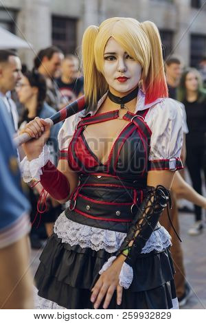 Festival Of Modern Pop Culture Comic Con, September 22, 2018 Kiev, Ukraine, Art Plant Platform. Anti