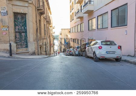 City Streets And Life, Urban View. Cars, Peoples And Architecture. Travel Photo 2018.