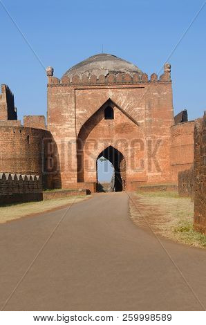 Gumbad Gate, Bidar Fort, Bidar, Karnataka State Of India