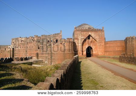 Gumbad Gate, Bidar Fort, Bidar, Karnataka State Of India