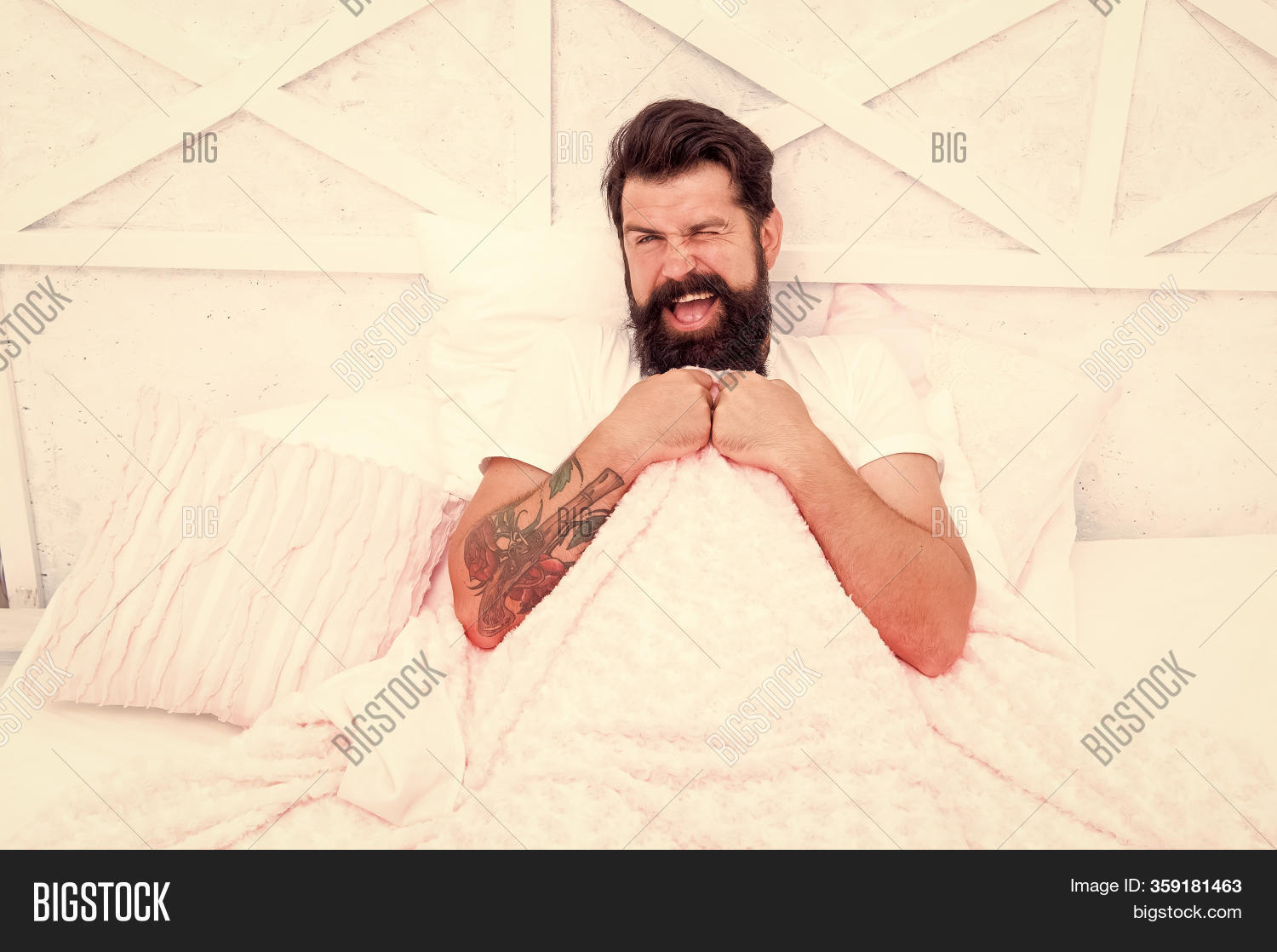 Proper Pillow. Man Image & Photo (Free Trial) Bigstock