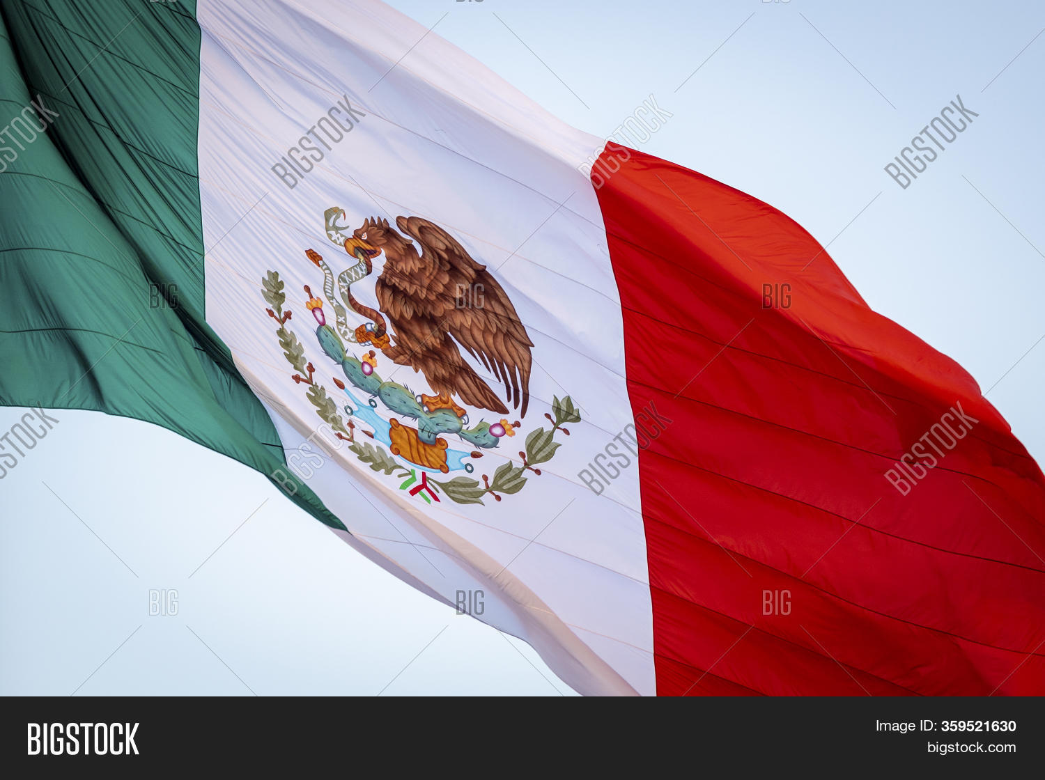 Mexican Flag Waving Image & Photo (Free Trial) Bigstock