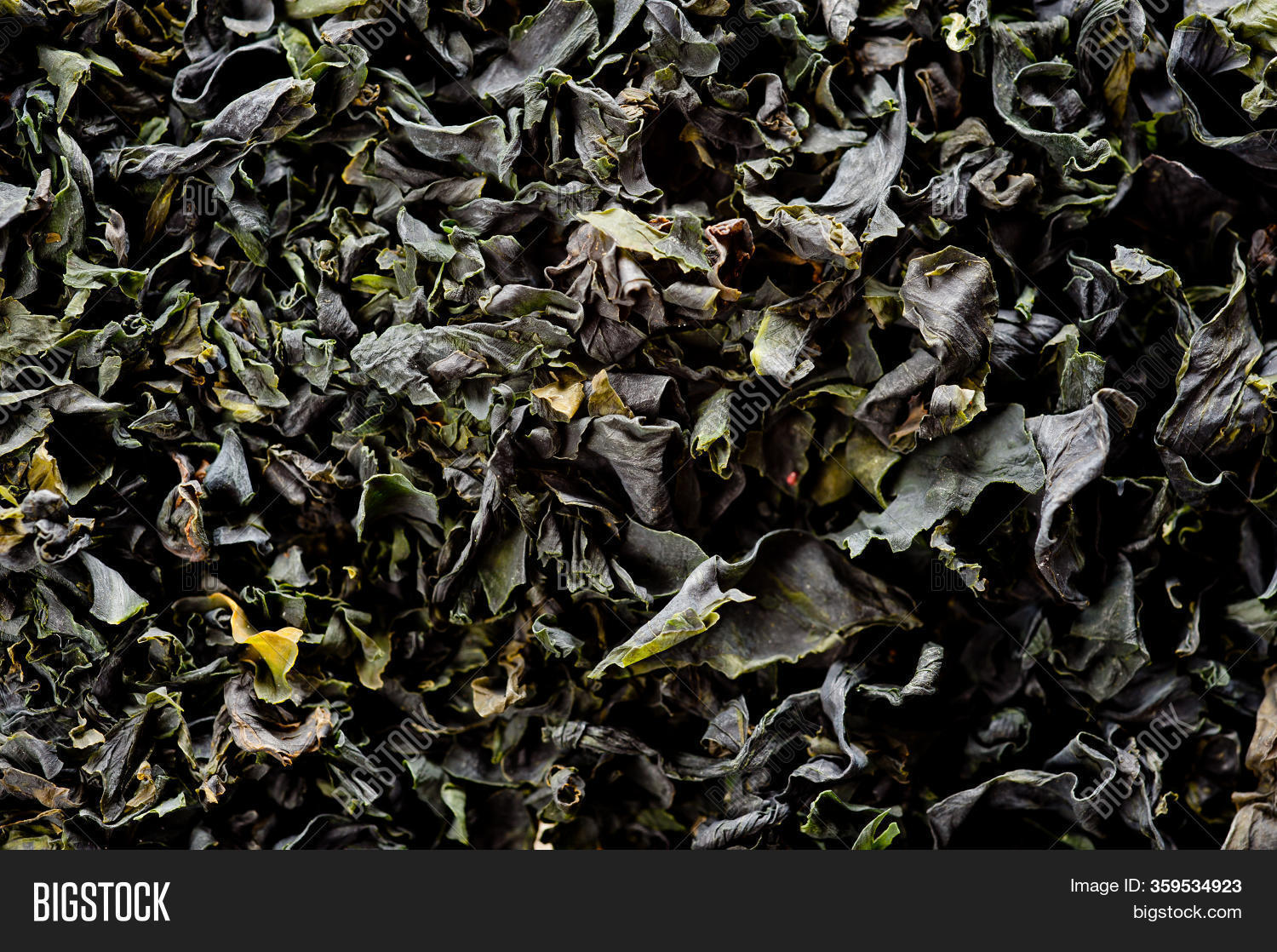 Dried Wakame Seaweed Image & Photo (Free Trial) Bigstock
