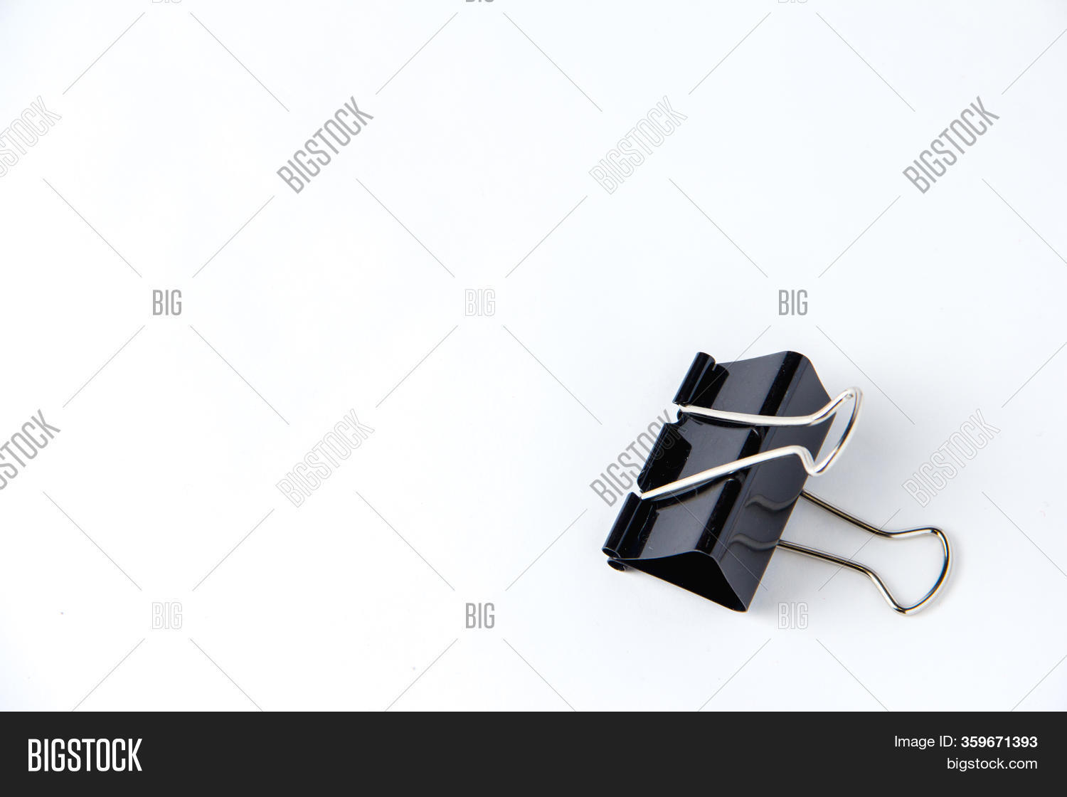 Large Black Paper Clip Image & Photo (Free Trial) Bigstock