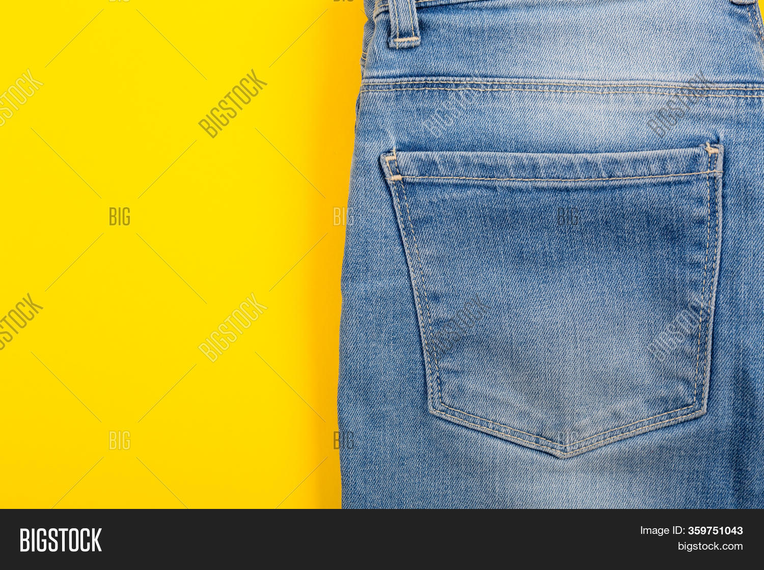 bright denim jeans