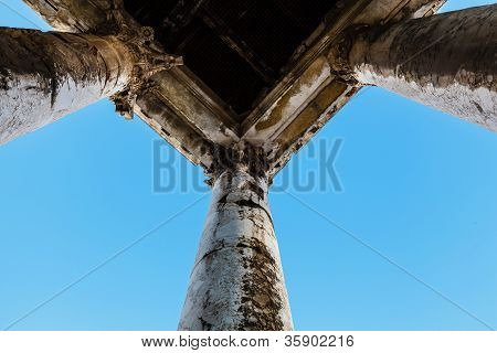 Antikke romerske tempel af Augustus i Pula, Istrien, Kroatien