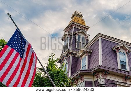 Provincetown Massachusetts August 21, 2019 At The End Of Cape Cod Provincetown Has A Large Gay Popul