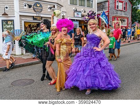 Provincetown Massachusetts August 21, 2019 At The End Of Cape Cod Provincetown Has A Large Gay Popul