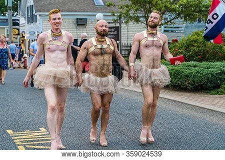 Provincetown Massachusetts August 21, 2019 At The End Of Cape Cod Provincetown Has A Large Gay Popul