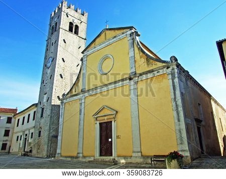 Parish Church Of Sv. Stjepan And Motovun Bell Tower - Istria, Croatia