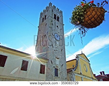 Parish Church Of Sv. Stjepan And Motovun Bell Tower - Istria, Croatia