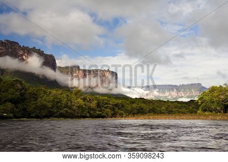 Auyan Tepui - Table Mountain In National Park Canaima, Venezuela
