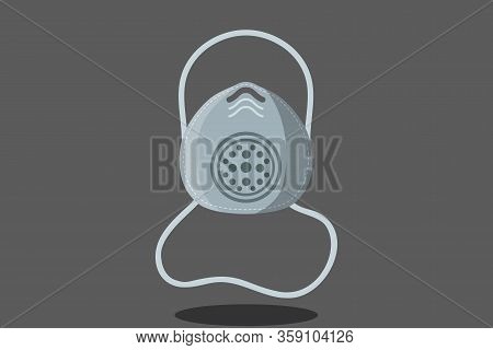 Illustration Vector Graphic Of Cartoon Medical Mask. Surgical Mask Vector Illustration Graphic Desig