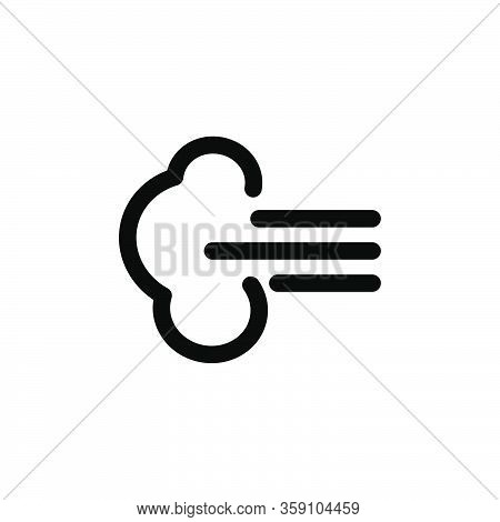 Wind Blow Icon Vector Illustration Graphic Design Isolated
