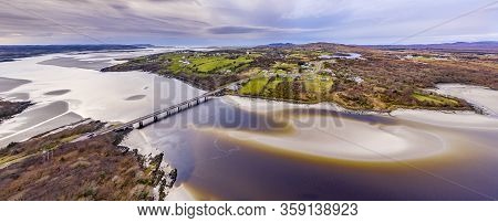 The Bridge To Lettermacaward In County Donegal - Ireland.
