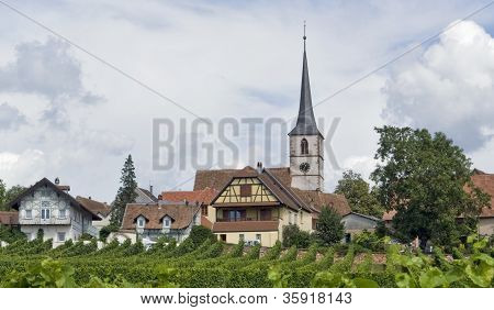Idyllinen Mittelbergheim