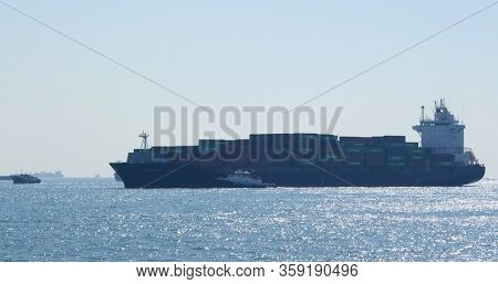 Kwai Tsing, Hong Kong 29 November 2019:  Kwai Tsing Container Terminals