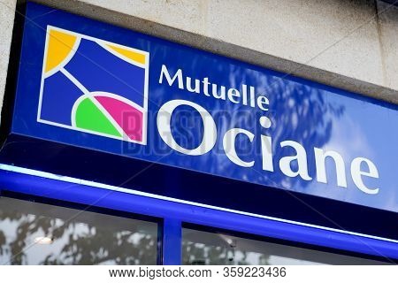 Bordeaux , Aquitaine / France - 09 24 2019 : Mutuelle Ociane Matmut Group French Mutual