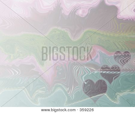 Purple Herzen Hintergrund