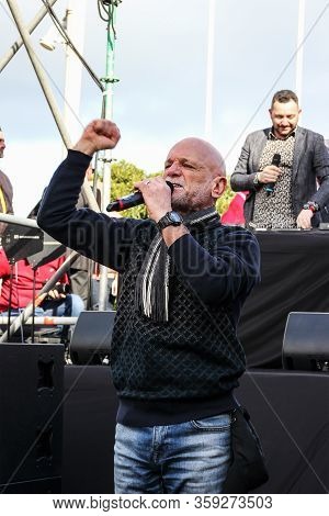 Cospicua / Malta - 19-january-2020 Robert Abela Gives Speech To The People Of Cospicua For The First