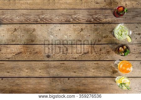 Selection Of Summer Drinks