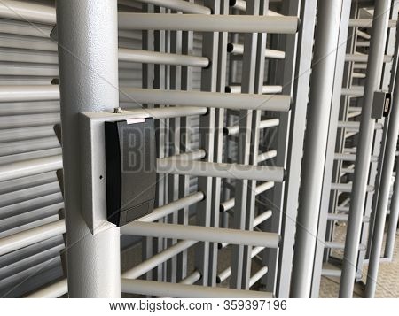 Brand New Closed Turnstiles With Ip Cameras